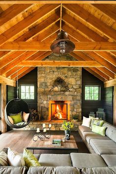 rustic interior